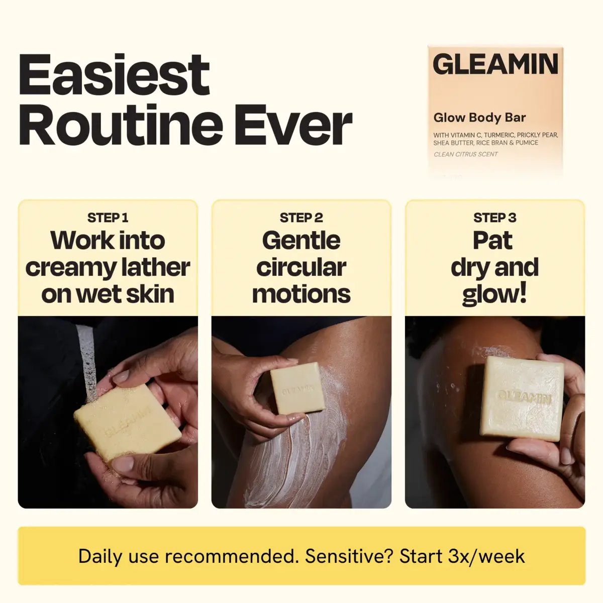 Glow Body Bar Gleamin