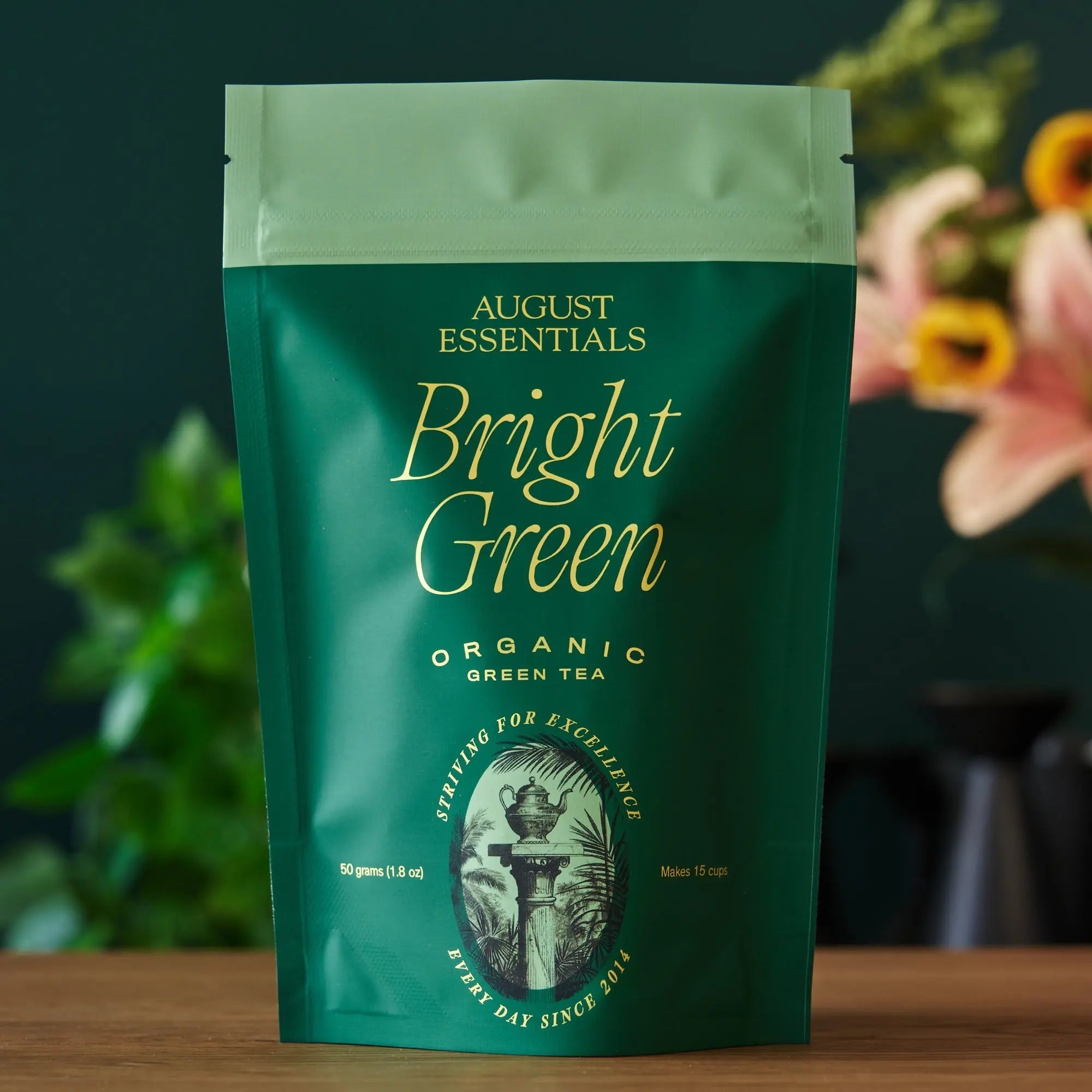 Essentials Bright Green Green Tea August Uncommon Tea