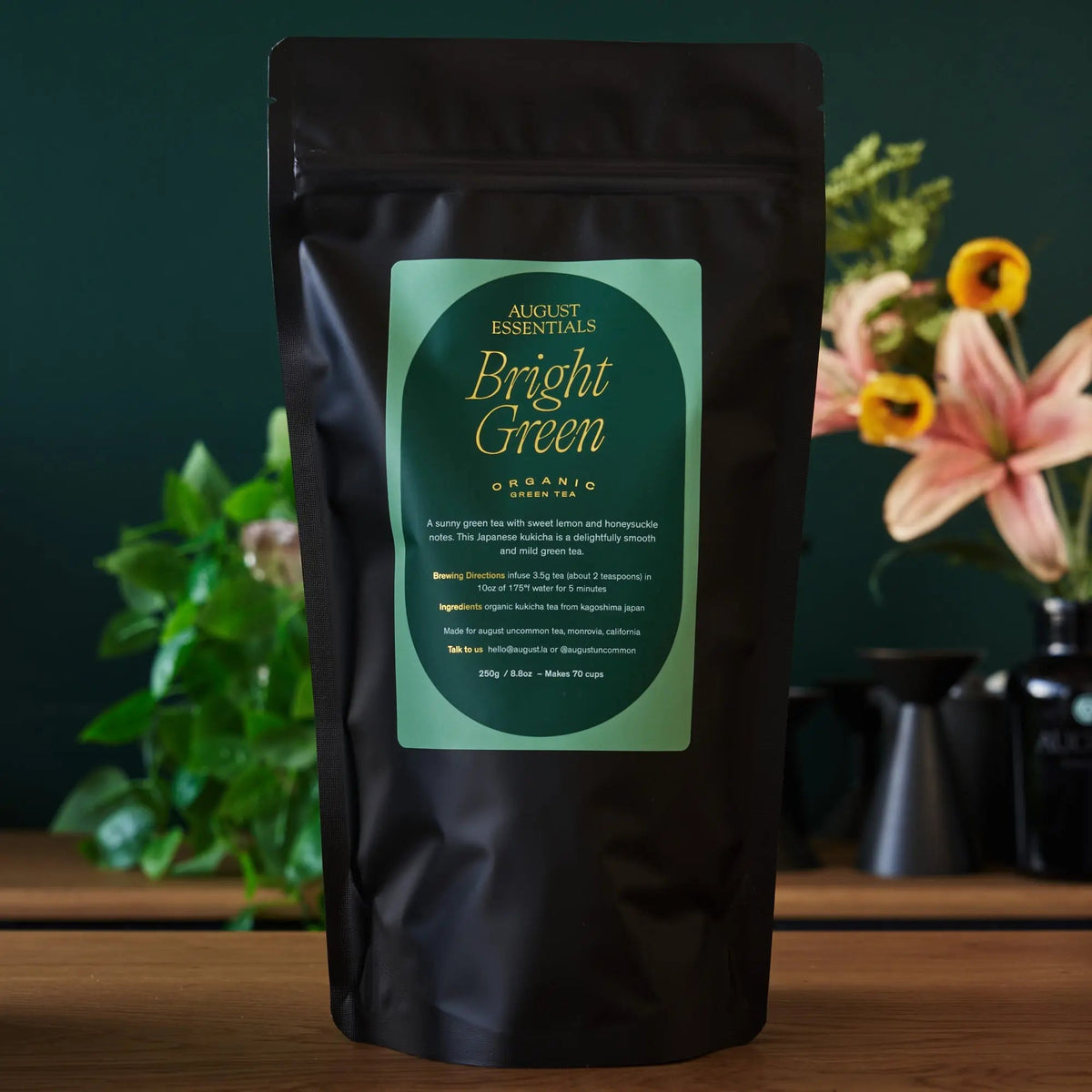 Essentials Bright Green Green Tea August Uncommon Tea