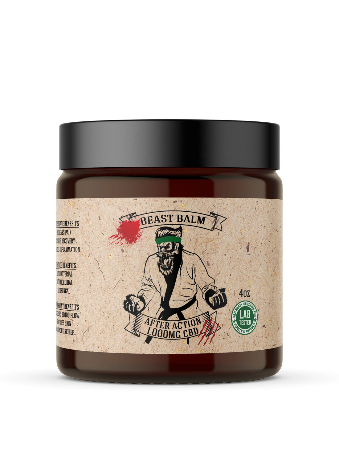 After Action Hemp Beast Balm Johnny Slicks