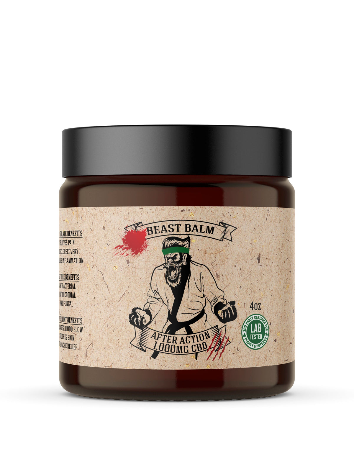 After Action Hemp Beast Balm Johnny Slicks